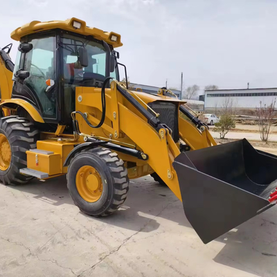 Tractor de Caterpillar CAT 416E 420E 420F 430F usado con retroexcavadora y cargador frontal listo