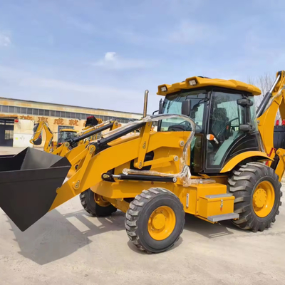 Cargador de retroexcavadora Caterpillar CAT 416E 420E 420F 430F Tractor usado con cargador frontal listo