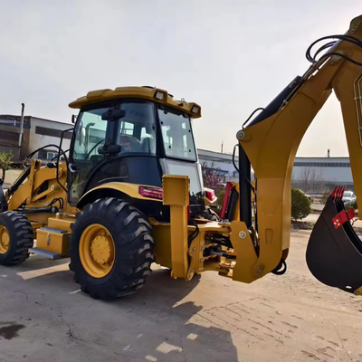 Jcb4CX Cargador de retroexcavadora usado y en buenas condiciones para proyectos de construcción