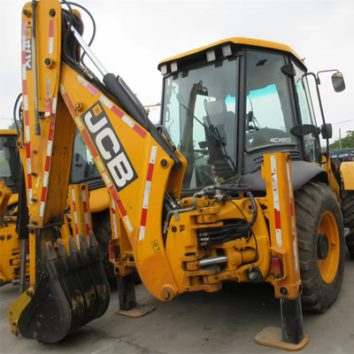Trabajos de construcción pintura original JCB3CX JCB4CX Excavadora usada en buen estado