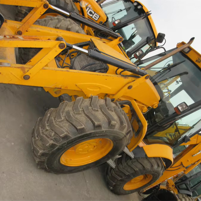 Cargador de retroexcavadora JCB 3CX 4CX con 17000-18000 kg de peso de la máquina y sistema hidráulico completo