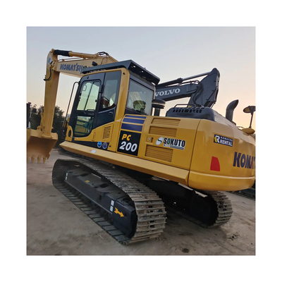 Usado KOMATSU PC200-8 Excavadora hidráulica con excavadora con capacidad de cubo de 1.2CBM