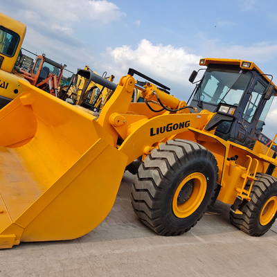 20 toneladas de carga nominal utilizada LIUGONG 856 Cargador 75 KW Equipo de construcción de energía