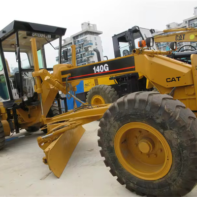 Tamaño pequeño 17000 KG Cummins Motor Motor Grader 140g 140h 140k Para la construcción de carreteras