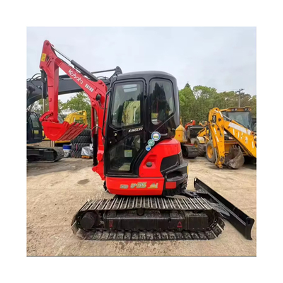 Japón utilizó una maquinaria de excavadora pequeña de 3,5 toneladas Kubota U35 con válvula hidráulica original