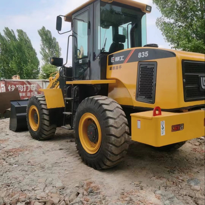 800 horas de trabajo utilizadas Liugong 835 cargador de ruedas utilizado 835 cargadores de motor para la construcción