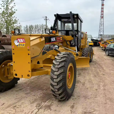 CAT140K clasificador en Shanghai de segunda mano CATERPILLAR 140k con el motor Cummins 17000 KG