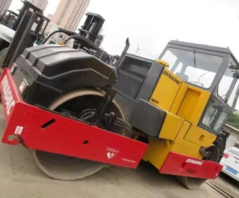 Compactor vibratorio de segunda mano original Suecia Roller de carretera usado Dynapac Ca30d