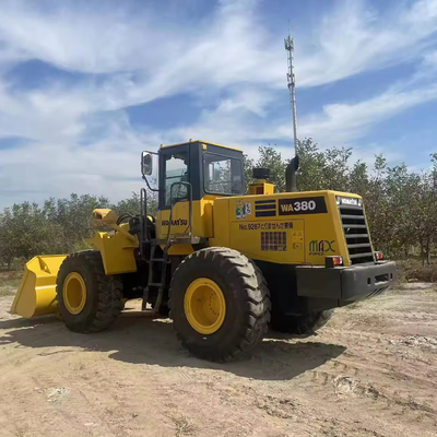 Cargador de ruedas japonés usado Komatsu WA380 WA470 WA500 WA600 con 890 horas de trabajo