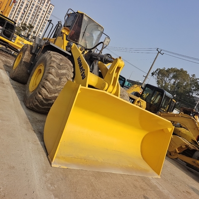 Japón usado Komatsu WA470-3 Cargador de ruedas con 194KW y 21640-21650 kg de peso de la máquina