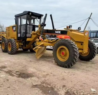2015 CAT 140K Grader de motor usado 1200 horas de trabajo 17000 KG de segunda mano 140H 140G