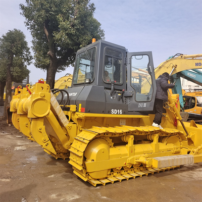 2022 Original Usado Shantui SD16 SD22 SD32 Bulldozer de rastreo con cilindro hidráulico