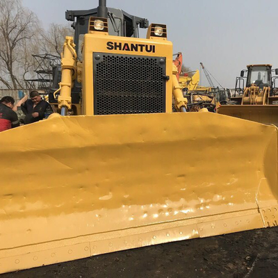 Bulldozer Shantui SD22 usado con capacidad de dosificación de 7,5 m3 y cilindro hidráulico original