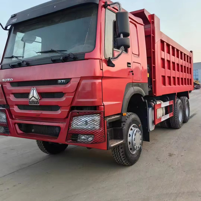 Camión de descarga de 30 toneladas 6x4 camiones usados en buen estado Sinotruk Howo de segunda mano 375