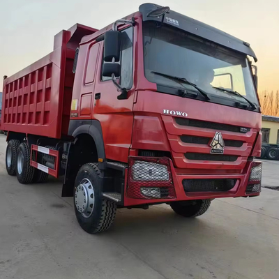 Buen estado de los vehículos usados 6x4 8*4 Sinotruk Howo con transmisión manual
