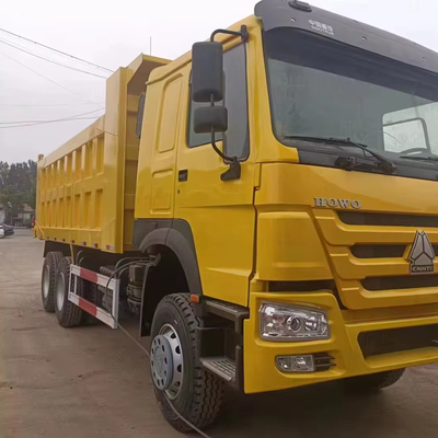 Howo 6x4 camión de descarga Usado 375 camión diésel 10825mmx2496mmx3450mm