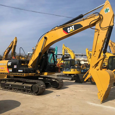 200000 KG Excavadora usada Caterpillar 320D Excelente estado y rendimiento