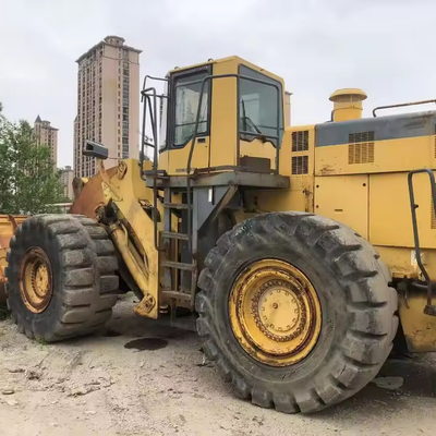 Cargador delantero de segunda mano Komatsu WA600 WA600-3 Cargador de ruedas en excelentes condiciones