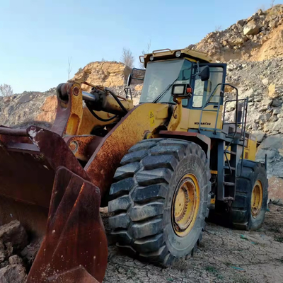 Usado ORIGINAL Komatsu WA600 Cargador de ruedas Japón Komatsu WA500-3 / WA600-3 Cargador en Japón