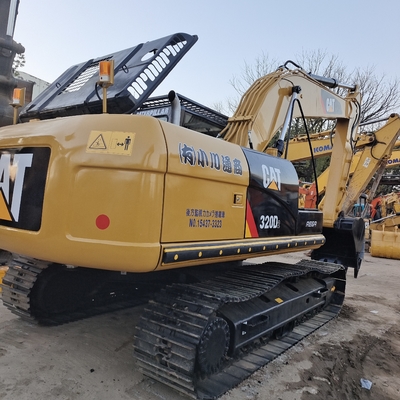 Excavadora usada Caterpillar 320D para la construcción a un costo asequible