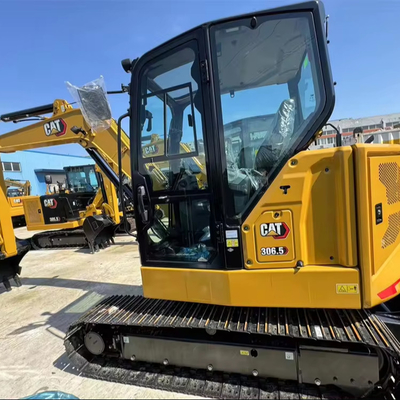 Mini excavadora pequeña Cat 306.5e2 306.5e 306.5e Utilizada para la profundidad máxima de excavación 3902mm
