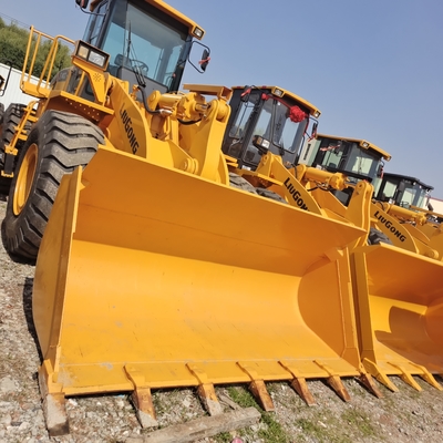 Carga nominal de 20 toneladas Liugong 856 Cargador de ruedas usado y acondicionado Modelo 2019