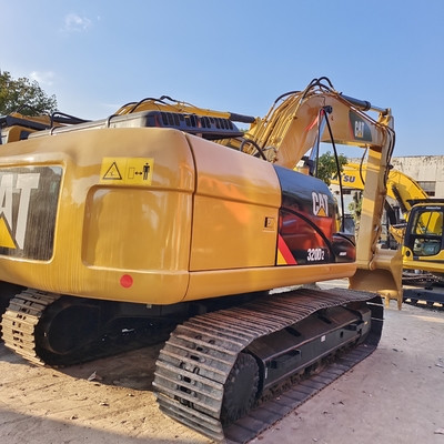 Excavadora de válvulas hidráulicas CAT320d en buen estado 320D 1.2CBM Capacidad de cubo