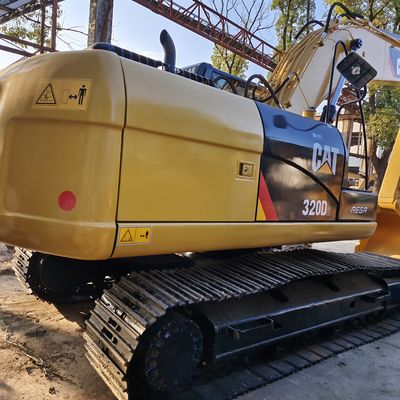 Excavadora usada CATERPILLAR 320D de 20 toneladas con bomba hidráulica en excelentes condiciones