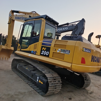 20000 KG Peso de la máquina Excavadora Komatsu usada pc200-8 con cilindro hidráulico original