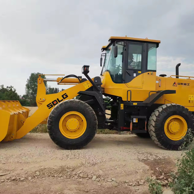 Infraestructura Construcción Cargador frontal usado Lingong LG936L con alta potencia de excavación