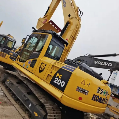 Komatsu PC200-8 Excavadora hidráulica de rastreo en buen estado 100% japonés fabricado en EE.UU.