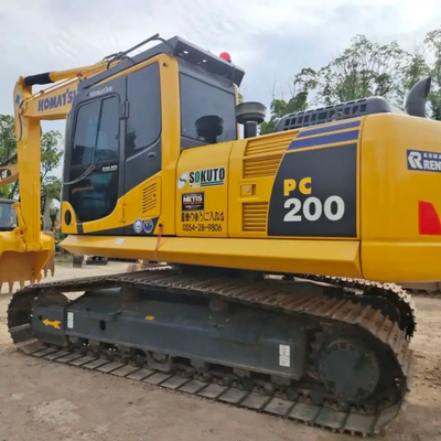 Válvula hidráulica original excavadora Komatsu PC200-8 Excavadora de rastreo hidráulica usada