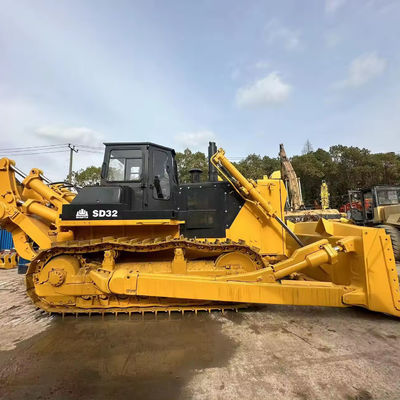 Las excavadoras usadas SHANTUI SD32 con bomba hidráulica original en Shanghai