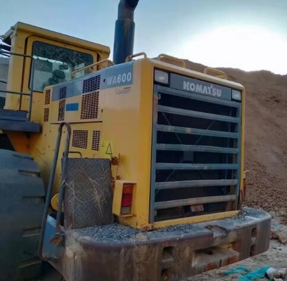 Cargador de ruedas original Komatsu WA600-3 Japón Cargador frontal usado Komatsu WA500-3 / WA600-3