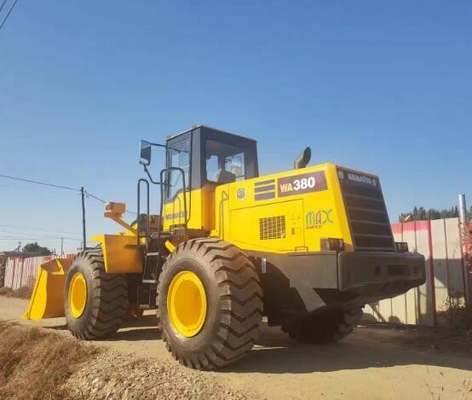 Japón Komatsu WA380-3 Cargador de ruedas usado de segunda mano Komatsu WA380-3 Cargadores año 2017