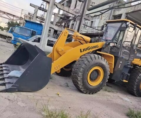 Cargador frontal usado LiuGongZL50CN con LongKing 833 855 856 Cargadores de ruedas usados en 2019
