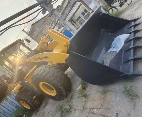 17 toneladas de carga de ruedas usadas LiuGongZL50CN con bomba hidráulica original