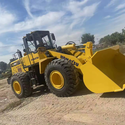 Cargador de ruedas usado Komatsu Wa380 Cargadores originales Komatsu 890 Horas de trabajo
