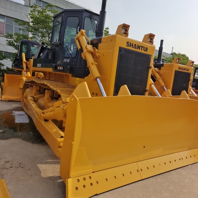 Popular Shantui SD 22 movedora de tierra de segunda mano Bulldozer usado con capacidad de remoción de 5,4m3