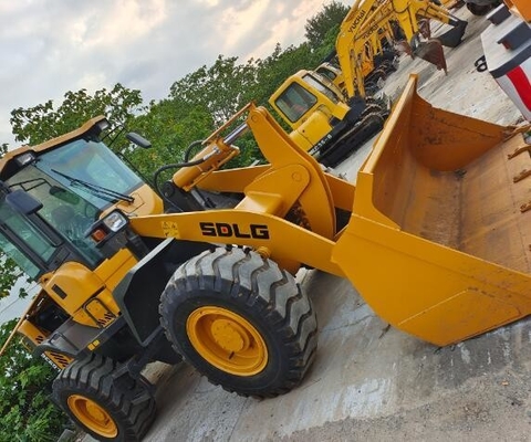SDLG LG936 cargador delantero Cargador de ruedas hidráulicas pequeñas usadas con motor Weichai