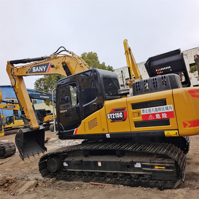 Sany SY215C original Excavadora de rastreo hidráulico utilizada para equipos de construcción