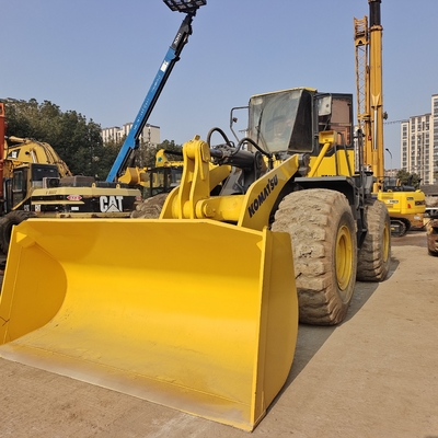 Las cargadoras frontales usadas Komatsu Wa470-3 con bomba hidráulica original de Japón