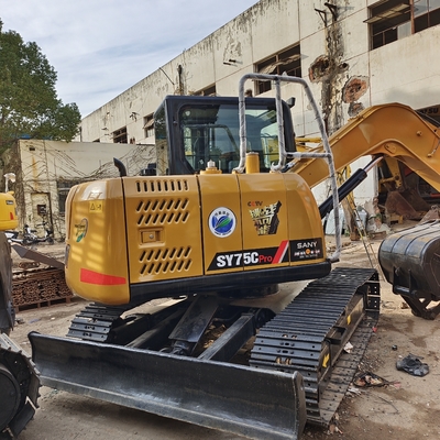Válvula hidráulica original 0,65 capacidad de cubo Sany SY60C mini excavadora en buenas condiciones