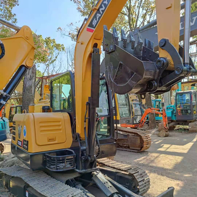 Sany SY55C Excavadora de rastreo hidráulico de uso con peso de operación de 5780KGS Buena