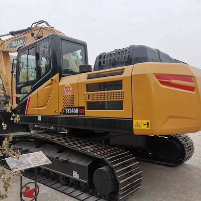 Sany 24,5 toneladas Excavadora de rastreo D06FRC zapatos usados de pista con peso de la máquina 25500 KG