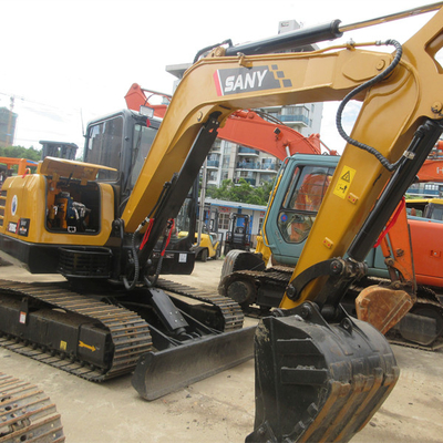 Bomba hidráulica original utilizada Sany SY60C excavadora en con bajo consumo de aceite y buena