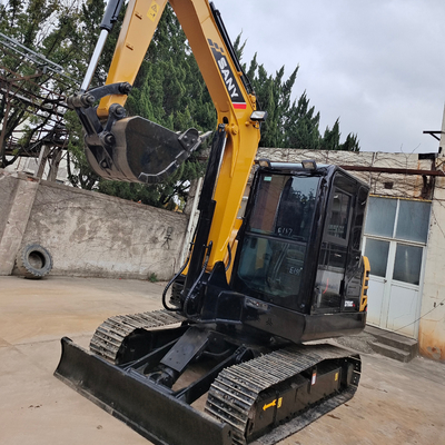 900 horas de trabajo y capacidad de 0.28 cubos SANY SY60CPro mini excavadora para proyectos