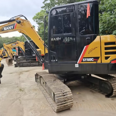 V2607 Motor SanySY60C PRO Excavadora en buenas condiciones en el más bajo con bajo consumo de aceite