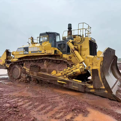 Maquinaria de construcción japonesa usada Bulldozer Komatsu 575A con otra capacidad de remoción
