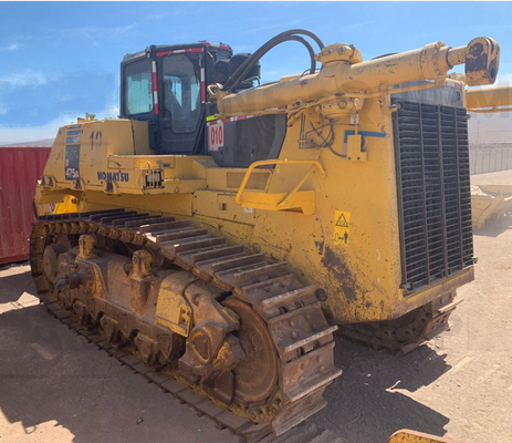 Dozador japonés usado Komatsu 475A con excavadora Caterpillar y motor original